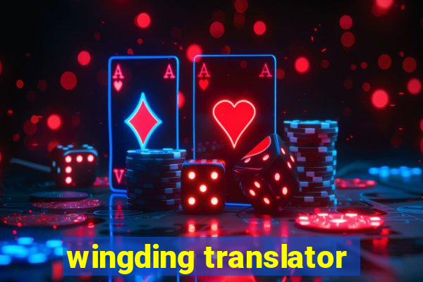 wingding translator